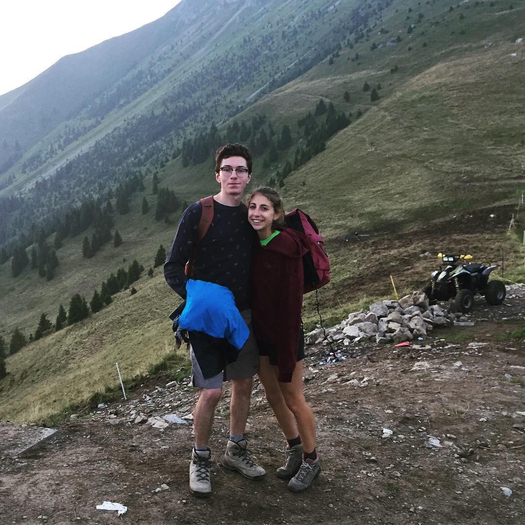 Simon and Federica in 2018