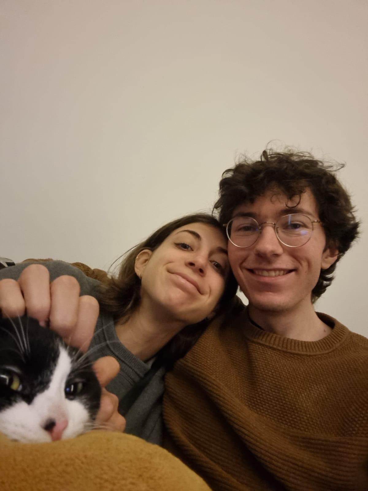 Simon and Federica in 2024