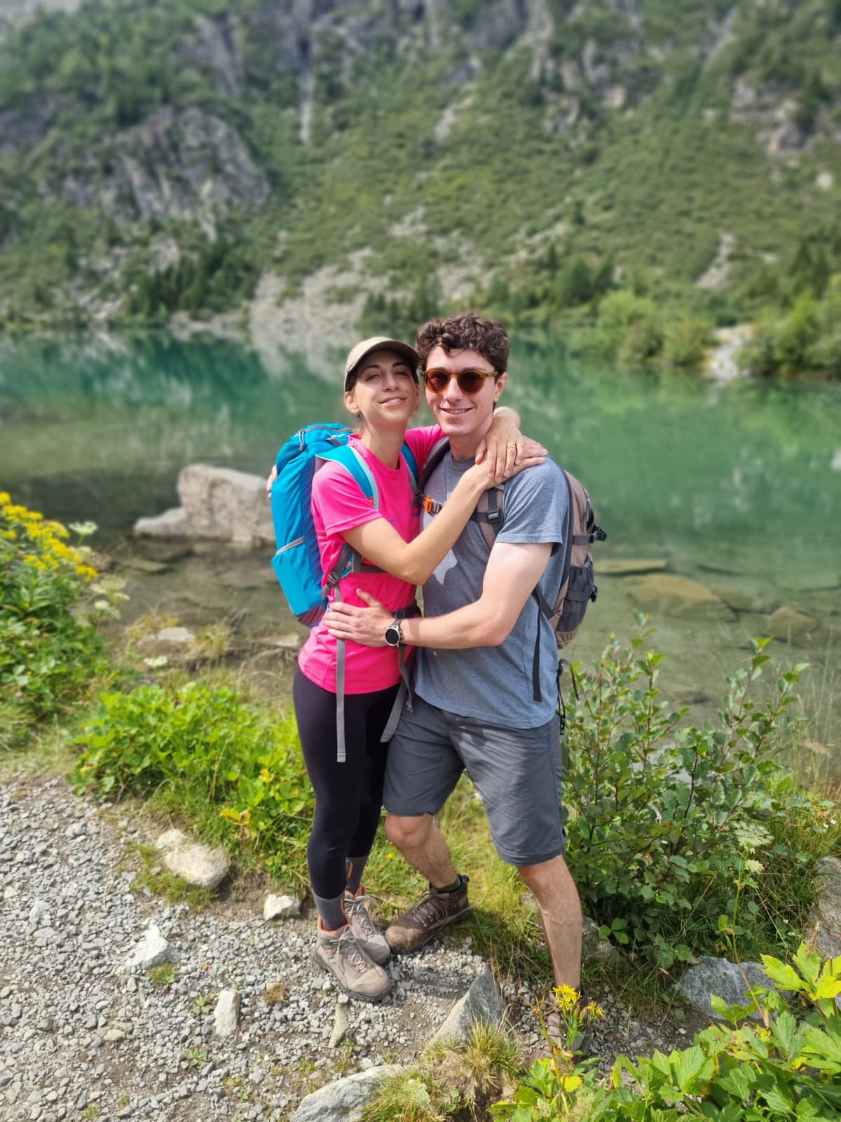 Simon and Federica in 2025